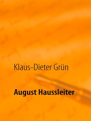 cover image of August Haussleiter